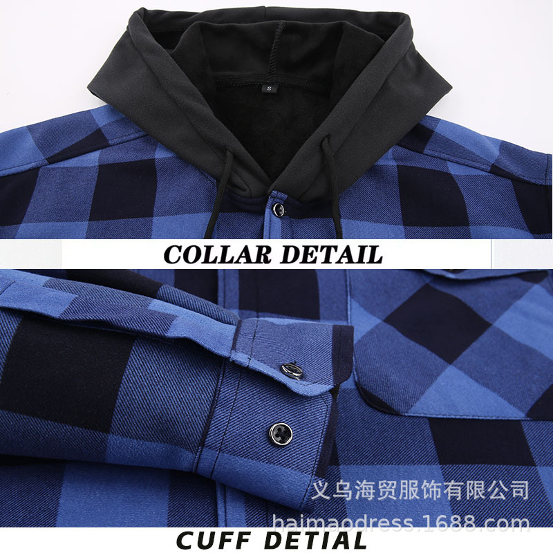 2025 New Style Men's Casual Ho - Flannel Shirt Lined 评论和价格