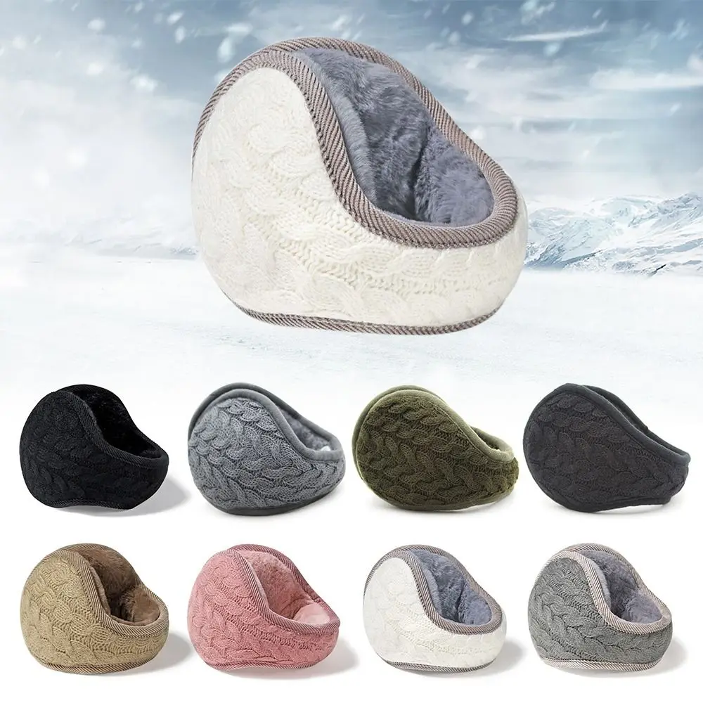 For Men Women Winter Ear Muffs - Fleece Ear Warmer Band 评论和价格