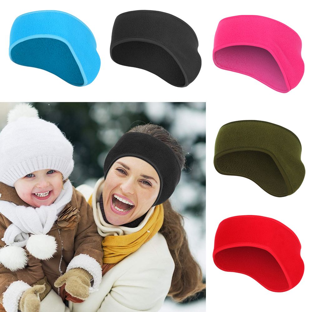 1Pcs Hair Bands Hair Sweat Fle - Fleece Ear Warmer Band 评论和价格