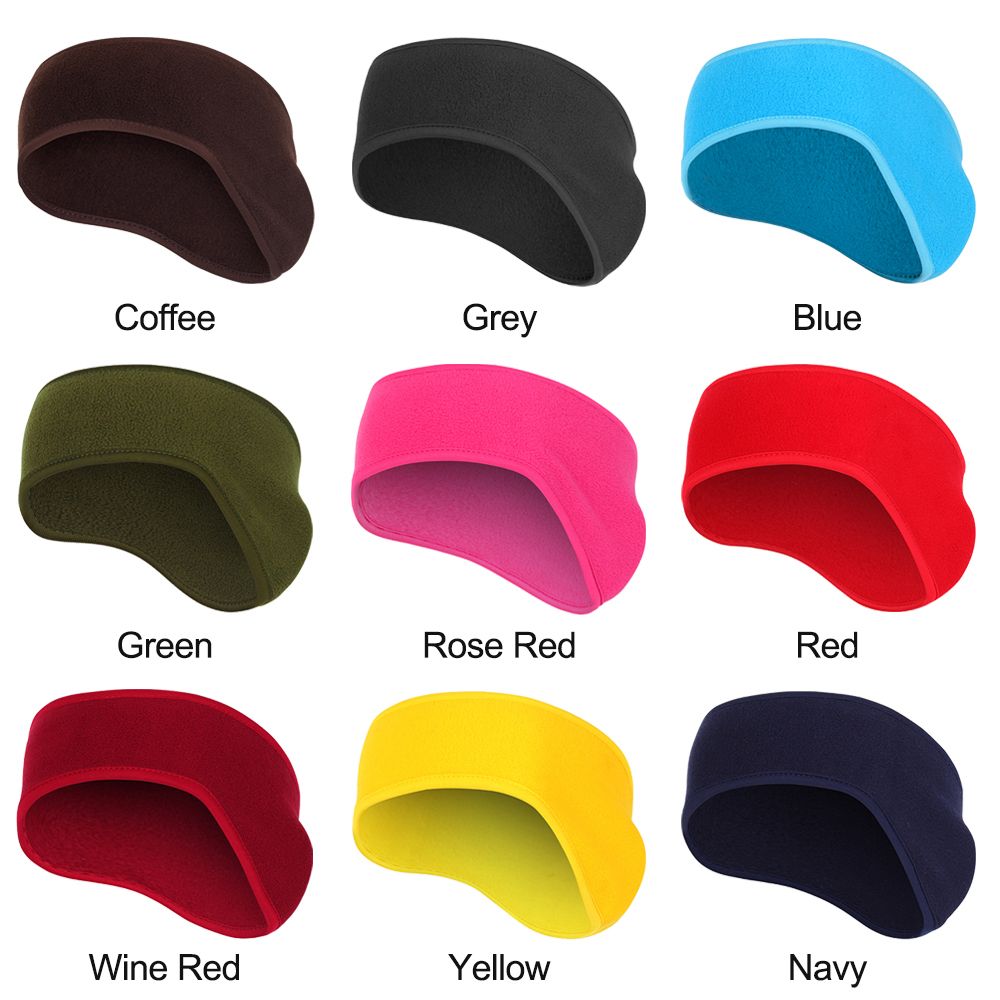 1Pcs Hair Bands Hair Sweat Fle - Fleece Ear Warmer Band 评论和价格