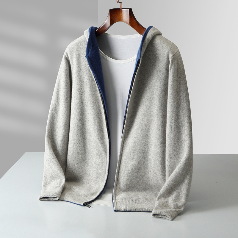 Autumn And Winter New Men's Do - Wool Coat Peacoat 评论和价格