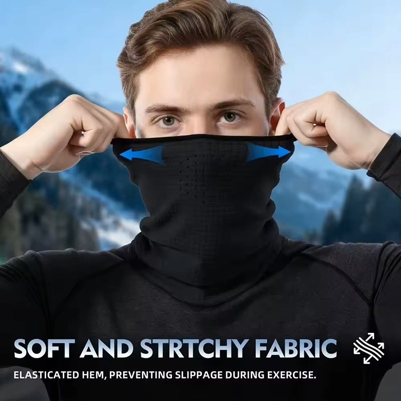 Winter Neck Warmer Gaiter Scar - Neck Gaiter Fleece 评论和价格